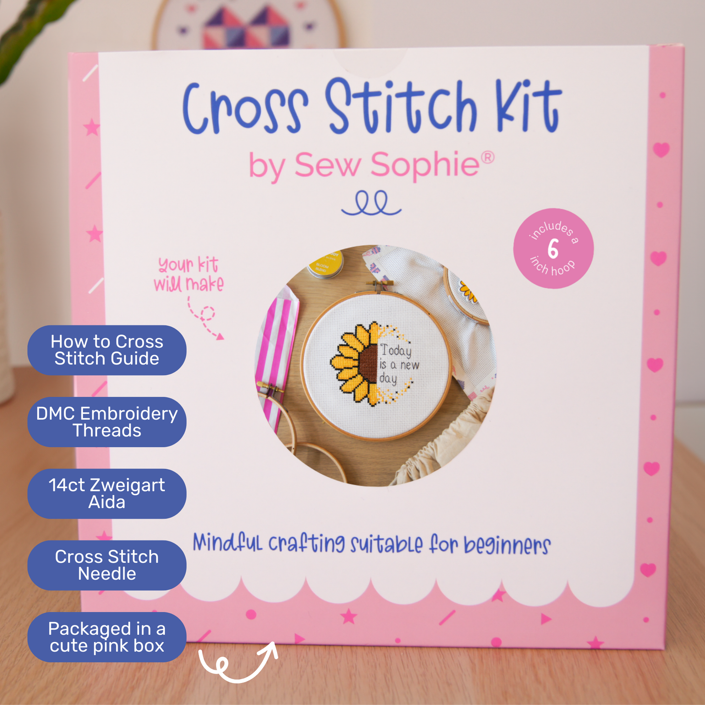 Welcome to the World 5" Cross Stitch Kit