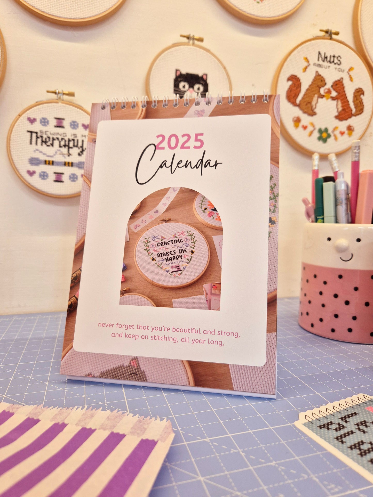 2025 Desk Calendar