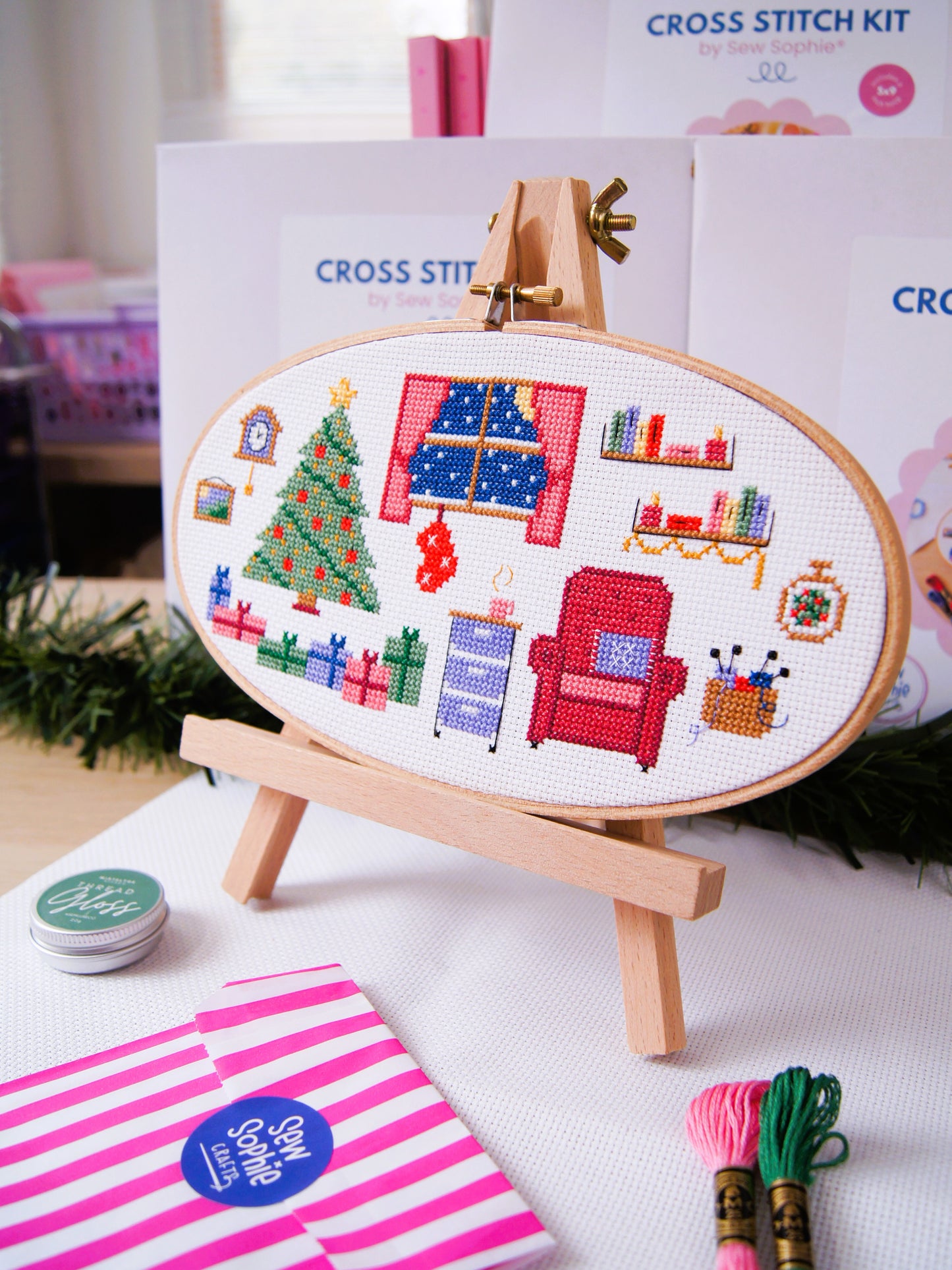 Cross Stitch Display Easel