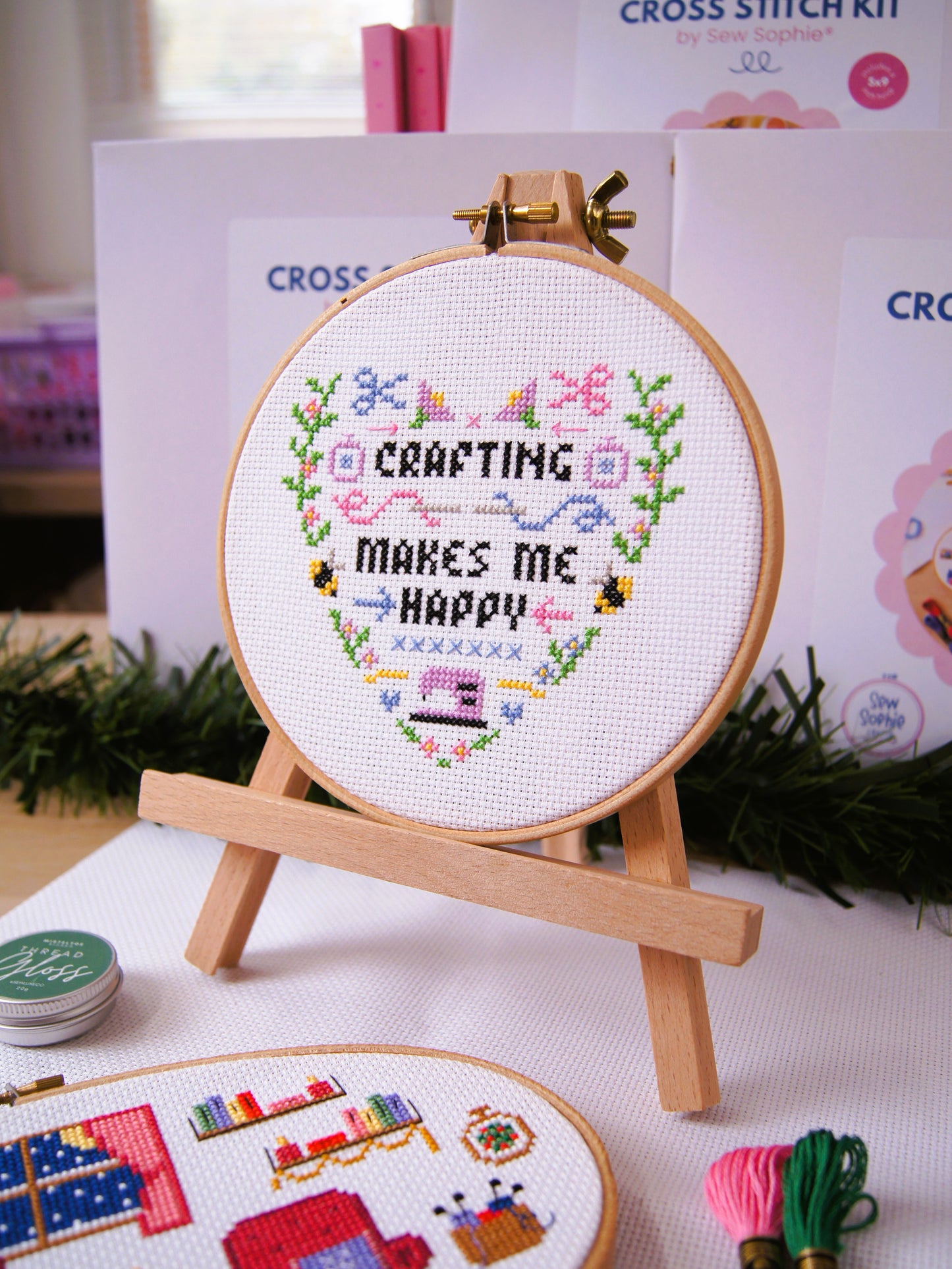 Cross Stitch Display Easel
