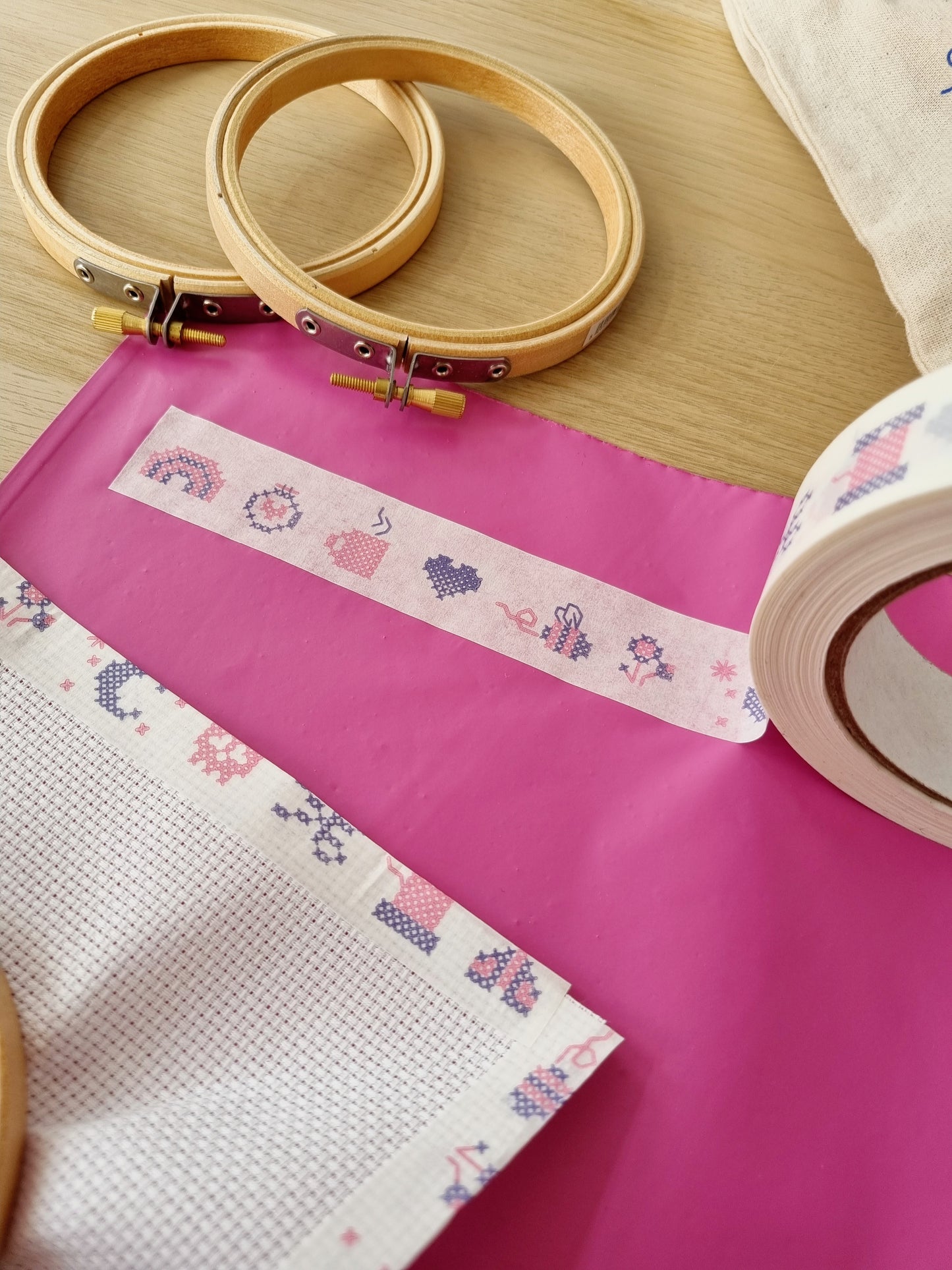 Sew Sophie x Hello Treacle Cross Stitch Tape