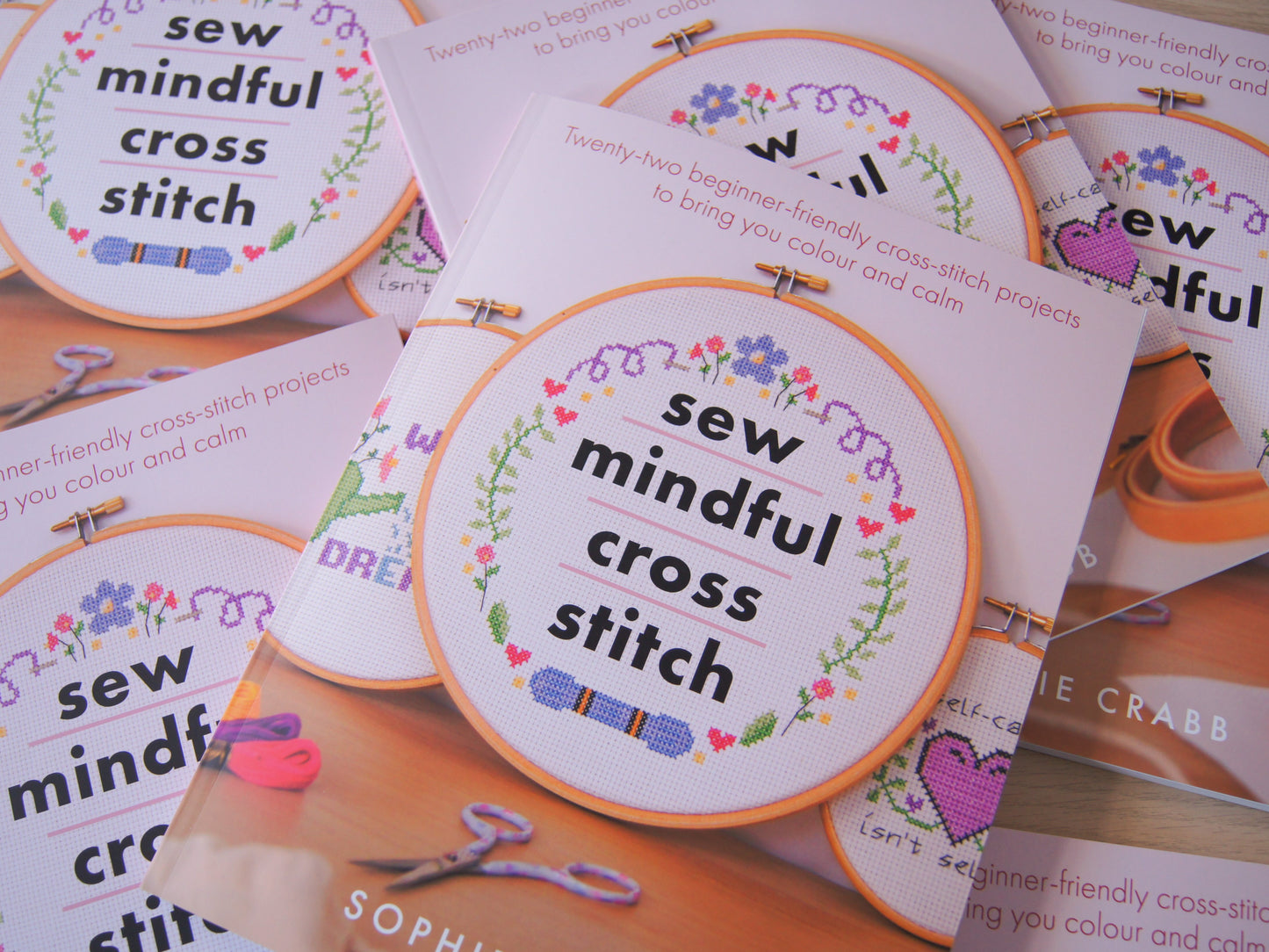Sew Mindful Cross Stitch Book by Sophie Crabb