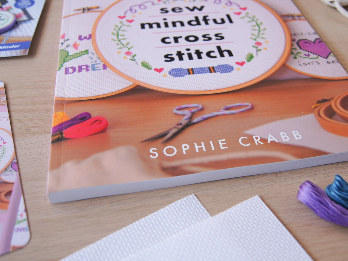 Sew Mindful Cross Stitch Book by Sophie Crabb
