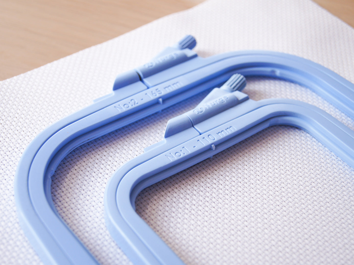 Blue Square Embroidery Frames