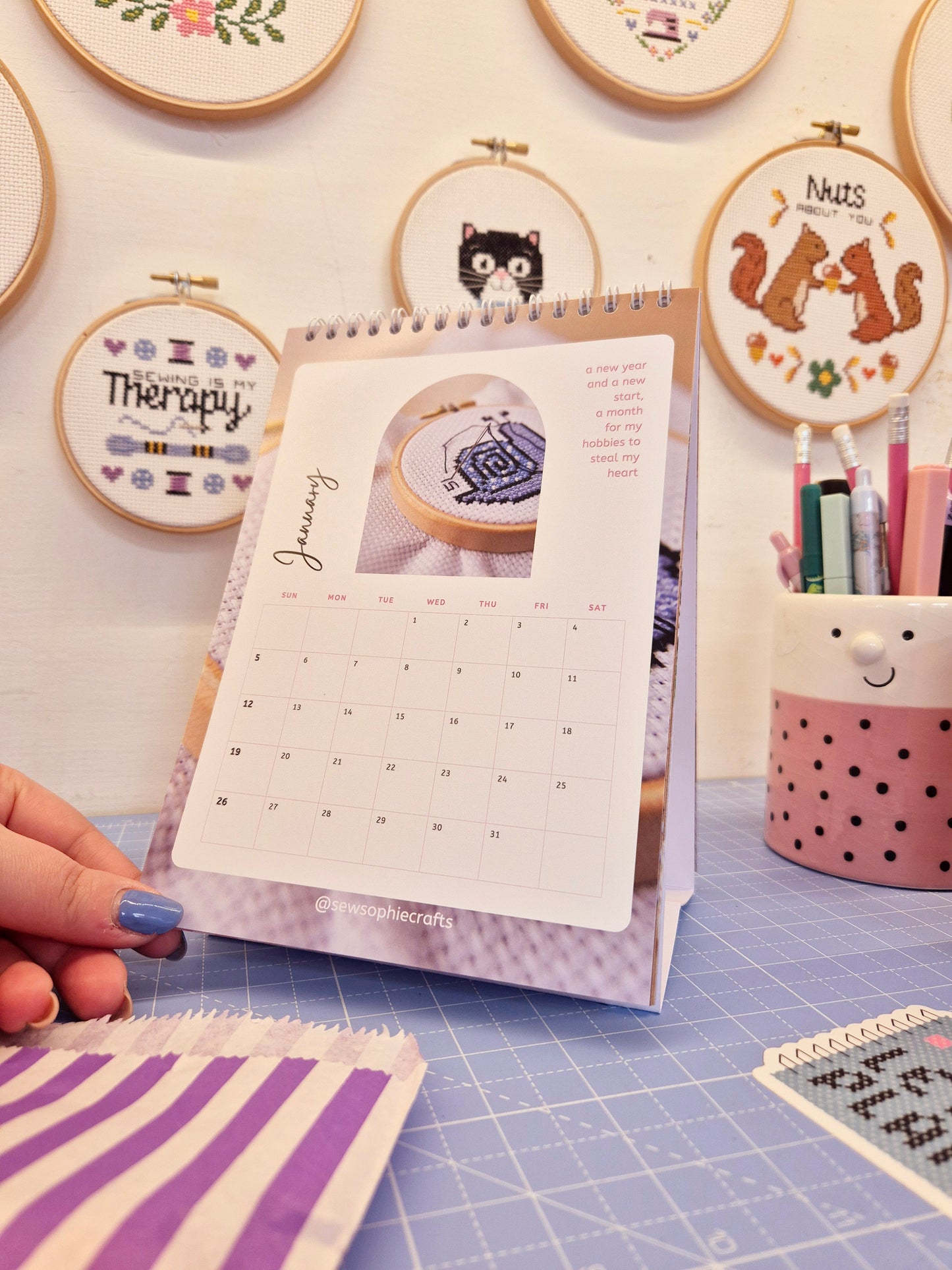 2025 Desk Calendar