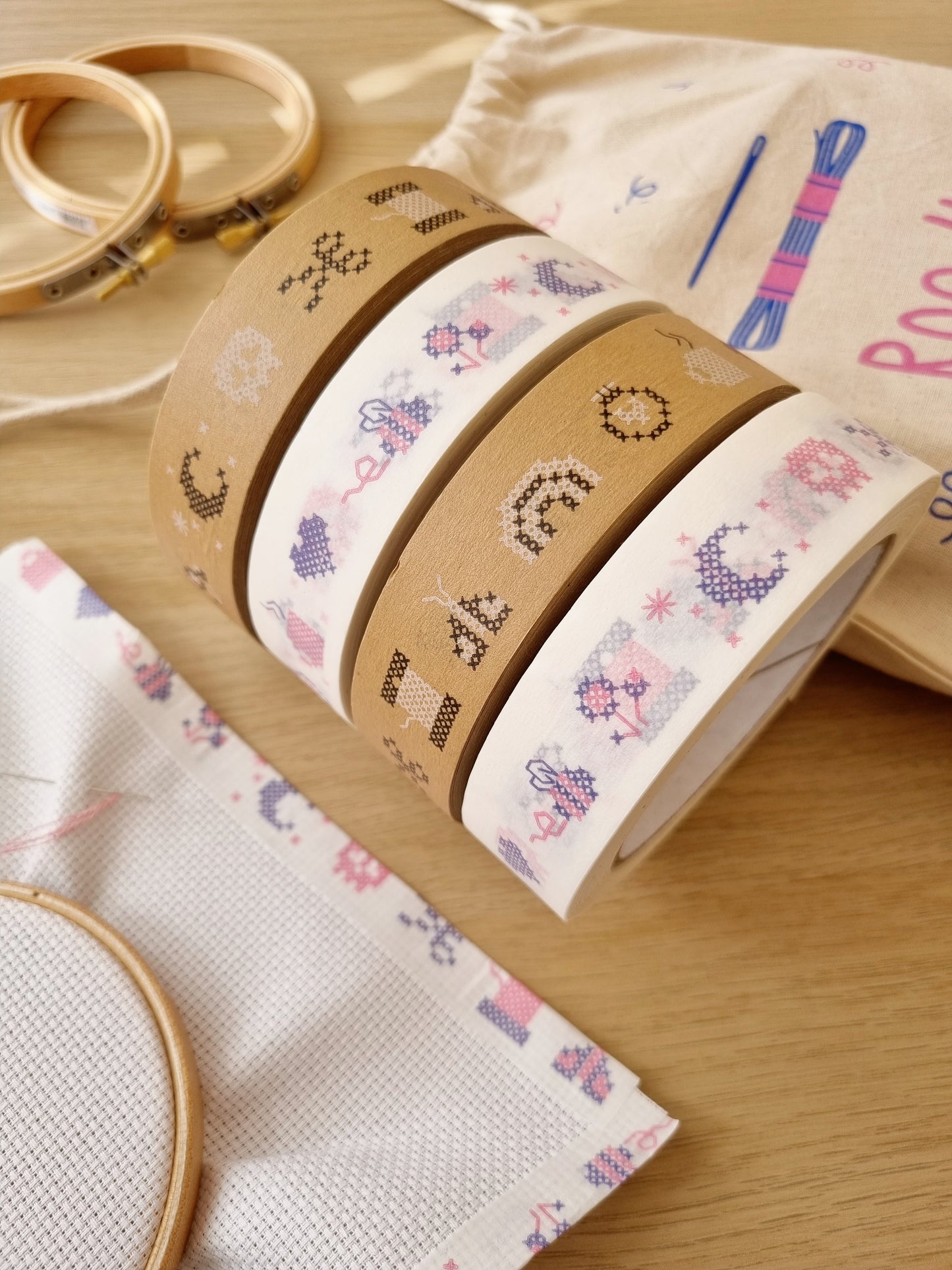 Sew Sophie x Hello Treacle Cross Stitch Tape