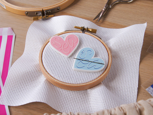 Sewing Heart Magnetic Needle Minder
